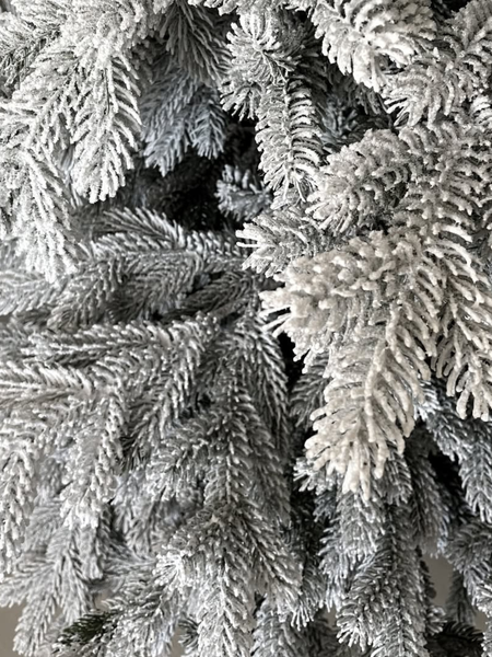 Лита ялинка Оскар на шарнірах (крабах) засніжена 180 см oskar_180_snow фото